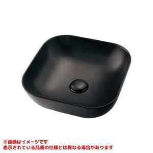 【新品・5営業日で発送】KAKUDAI カクダイ 置型洗面ボウル(マットブラック)【LY-261003V-MD】