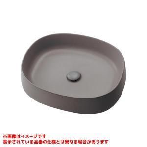 【新品・5営業日で発送】KAKUDAI カクダイ 置型洗面ボウル(マットグレー)【LY-261002V-MGY】