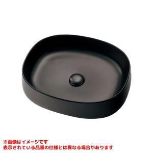 【新品・5営業日で発送】KAKUDAI カクダイ 置型洗面ボウル(マットブラック)【LY-261002V-MD】