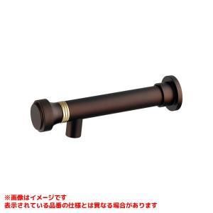 【新品・5営業日で発送】KAKUDAI カクダイ 横水栓(マットダークブロンズ)【702-039-MDBP】