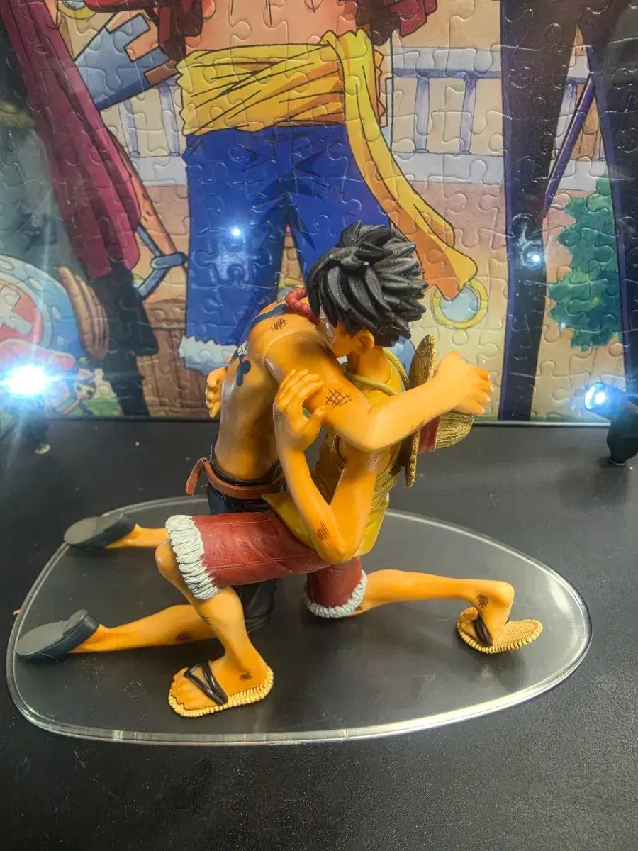 ONE PIECE ドラマティック エース ルフィ フィギュア
