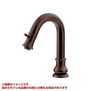 【新品・5営業日で発送】KAKUDAI カクダイ 立水栓(ショート・マットダークブロンズ)【716-033A-MDBP】