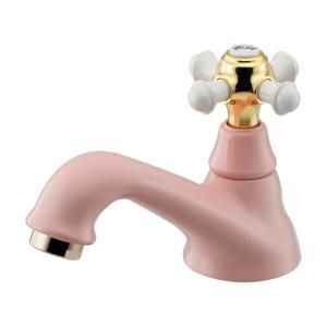【新品・5営業日で発送】KAKUDAI カクダイ 立水栓(ピーチ)【716-030-P】