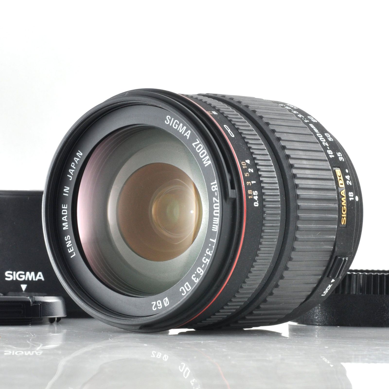 シグマ】SIGMA ZOOM 18-200mm F3.5-6.3 DC Nikon Fマウント #S097b 