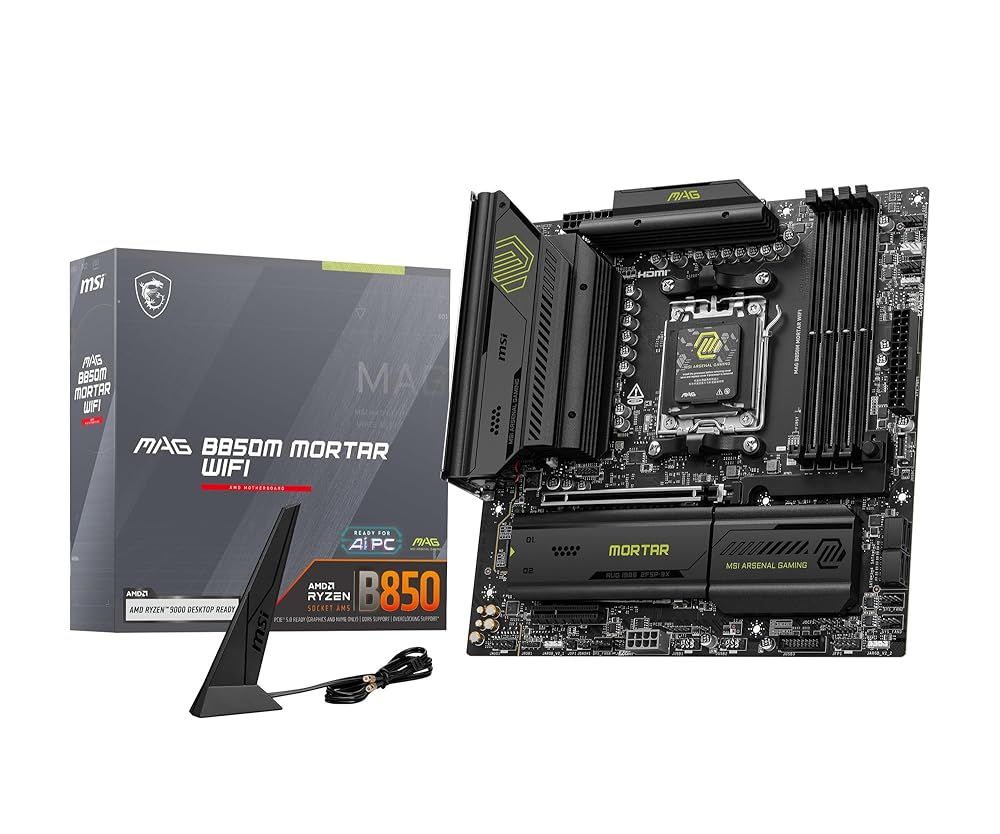 [新品/未開封] MSI MAG B850M MORTAR WIFI MicroATX マザーボード MB6758