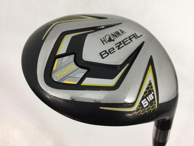 返品OK 【中古ゴルフクラブ】ホンマ Be ZEAL(ビジール) 525 フェアウェイ 2016 VIZARD for Be ZEAL 5W