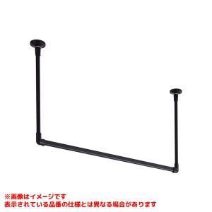 【新品・5営業日で発送】KAKUDAI カクダイ ランドリーハンギングバー(600ミリ・クロ)【252-001B-D】