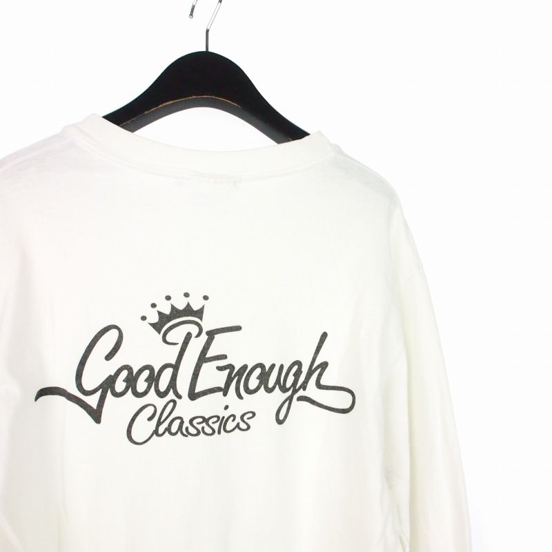 グッドイナフ GOODENOUGH 90S 98年 クラシックロゴ Tシャツ 長袖 ロン