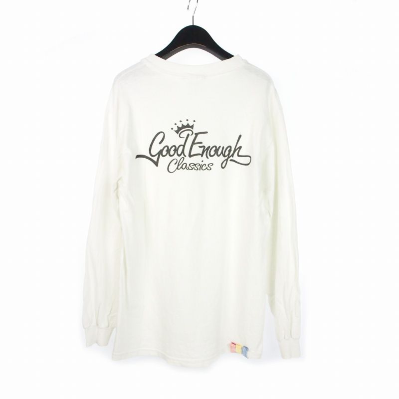 90s GOODENOUGH グッドイナフ　ロンT Tシャツ 長袖　Lサイズ グッドイナフ GOODENOUGH 90S 98年 クラシックロゴ Tシャツ 長袖 ロン
