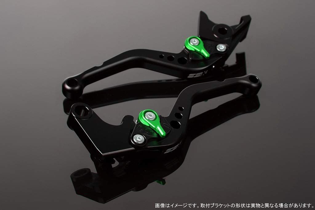 特価商品 SSK スピードラ アジャストレバーセット スタンダードショート レバー本体カラー:マットブラック アジャスターカラー:マットグリーン HONDA ADV150 KF38