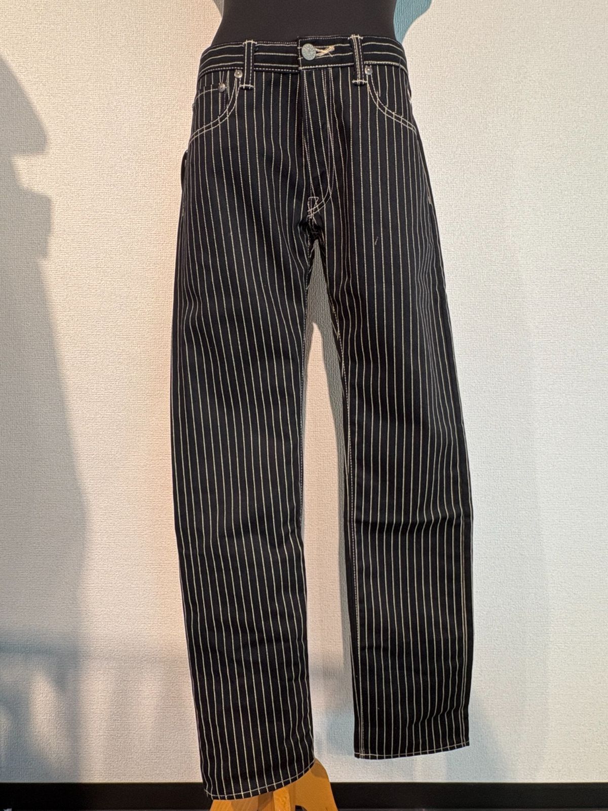 VANSON スターリフレクタープリントパンツ ジーンズ WABASH ウォバッシュ 34インチ バンソン メンズ アメカジ バイク バイカー ロック ストリート カジュアル ハーレー ツーリング アウトドア ペインター ボトムス