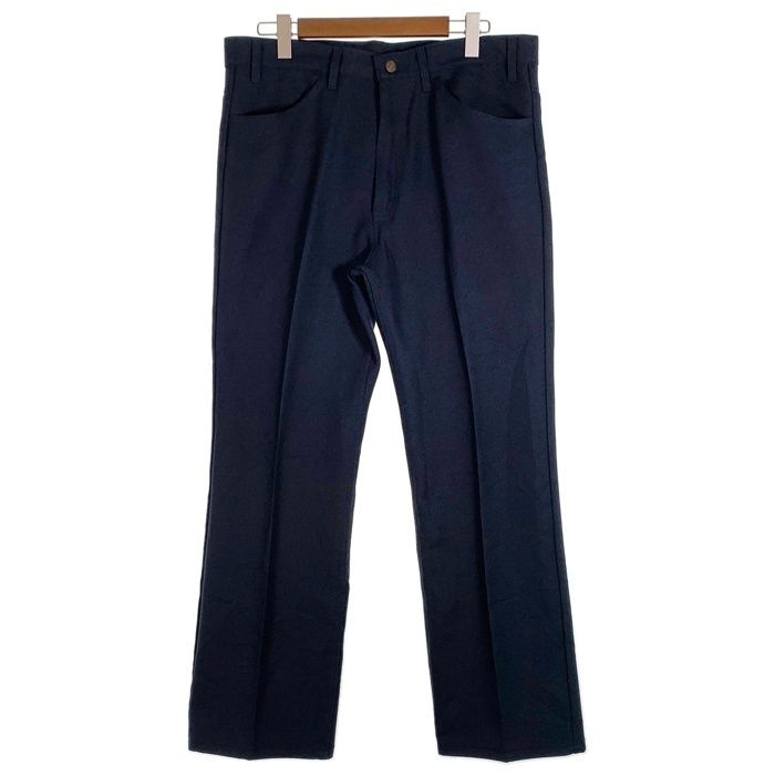 90's Levi's リーバイス STA-PREST スタプレスト フレアパンツ ネイビー 10517-6117 USA製 Size W38 L30