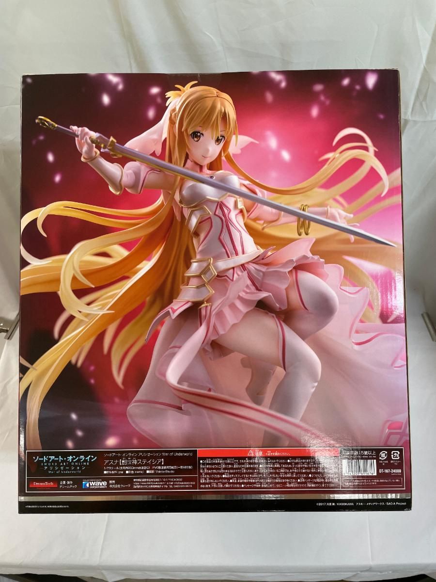 ♪【未開封】アスナ【創世神ステイシア】 Dream Tech ソードアート・オンライン アリシゼーション War of Underworld■＊同梱不可