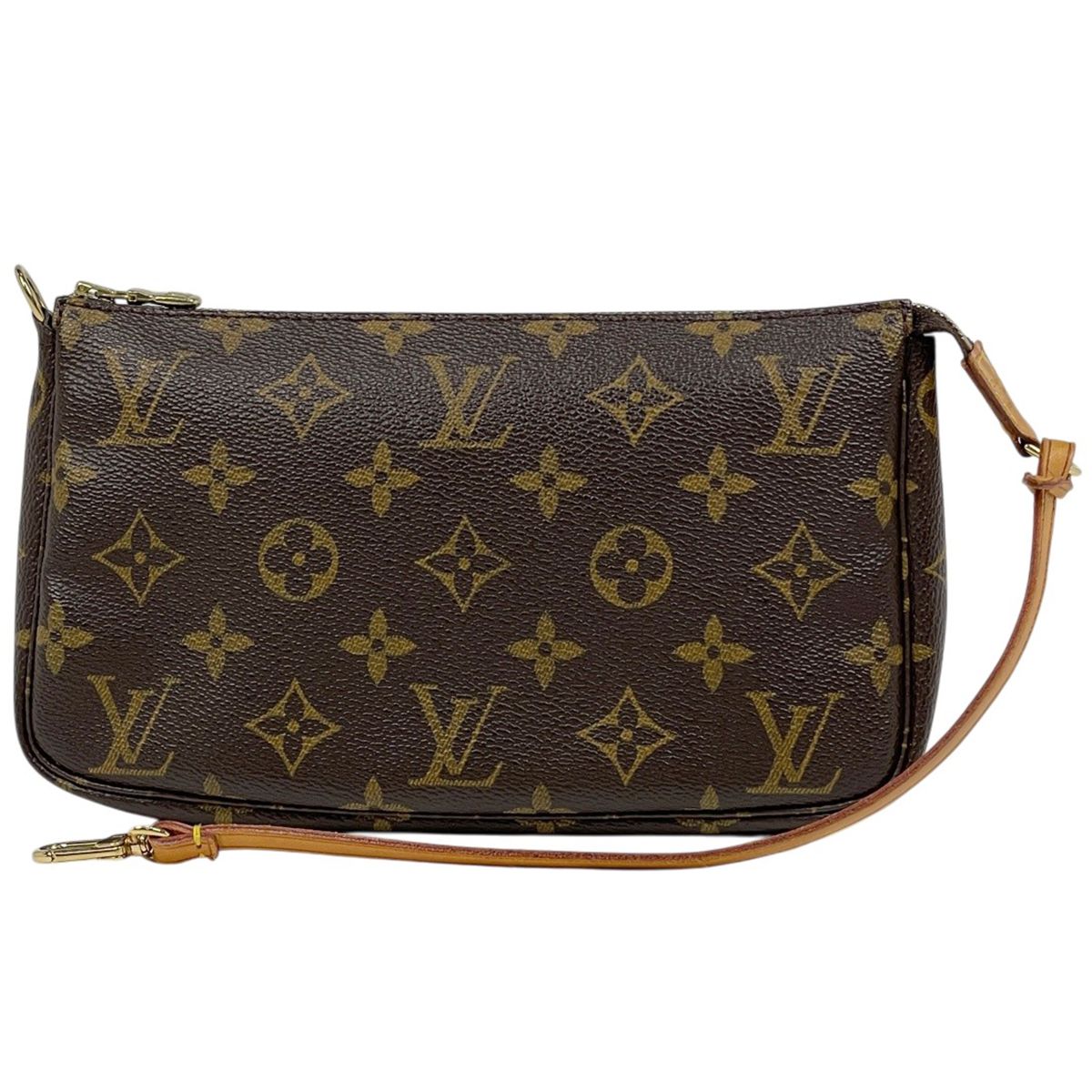 ルイ・ヴィトン Louis Vuitton ポシェット アクセソワール アクセサリーポーチ モノグラム ブラウン M51980 レディース 【中古】