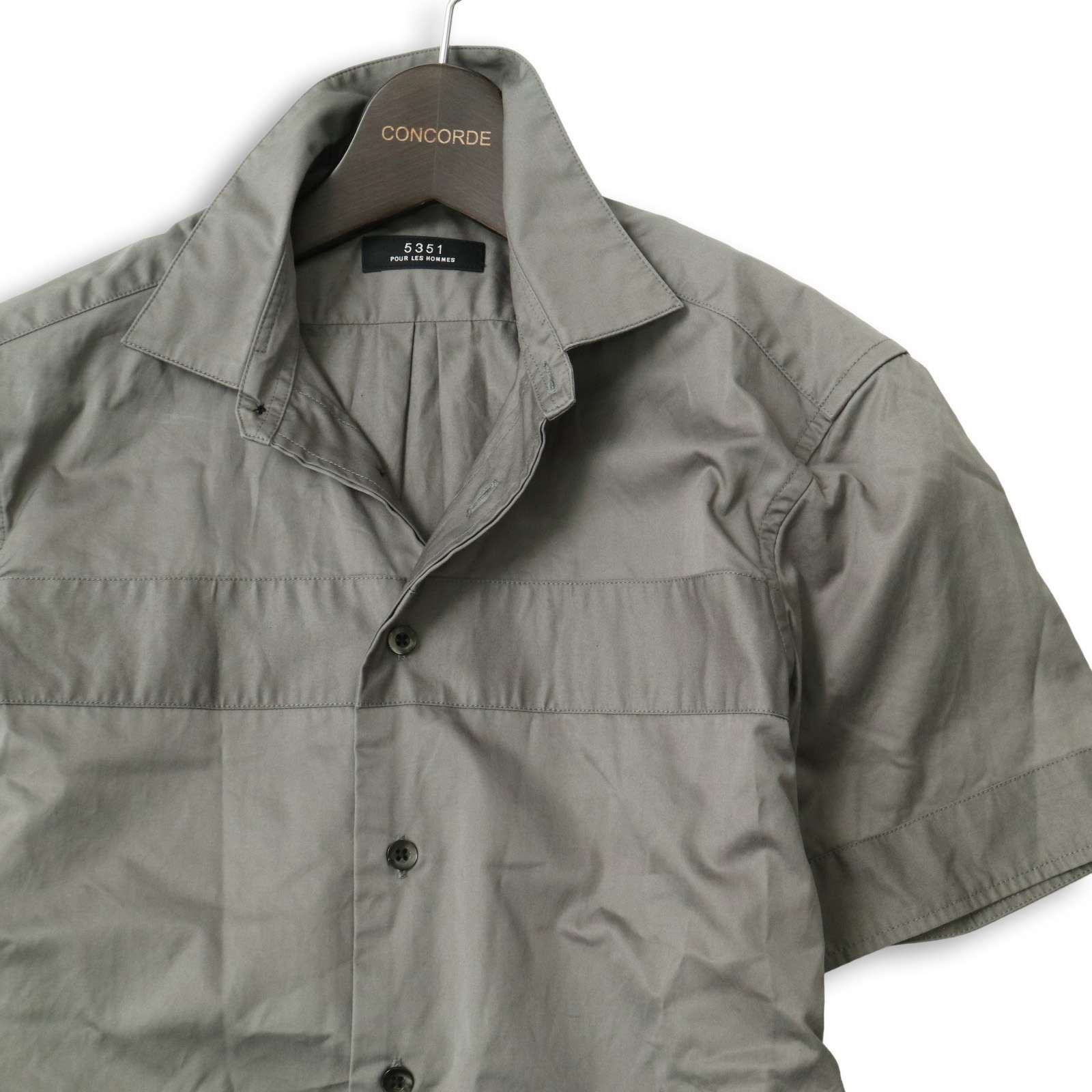 5351 POUR LES HOMMES 5351プールオム 春夏☆ 半袖 ボーダー 切替
