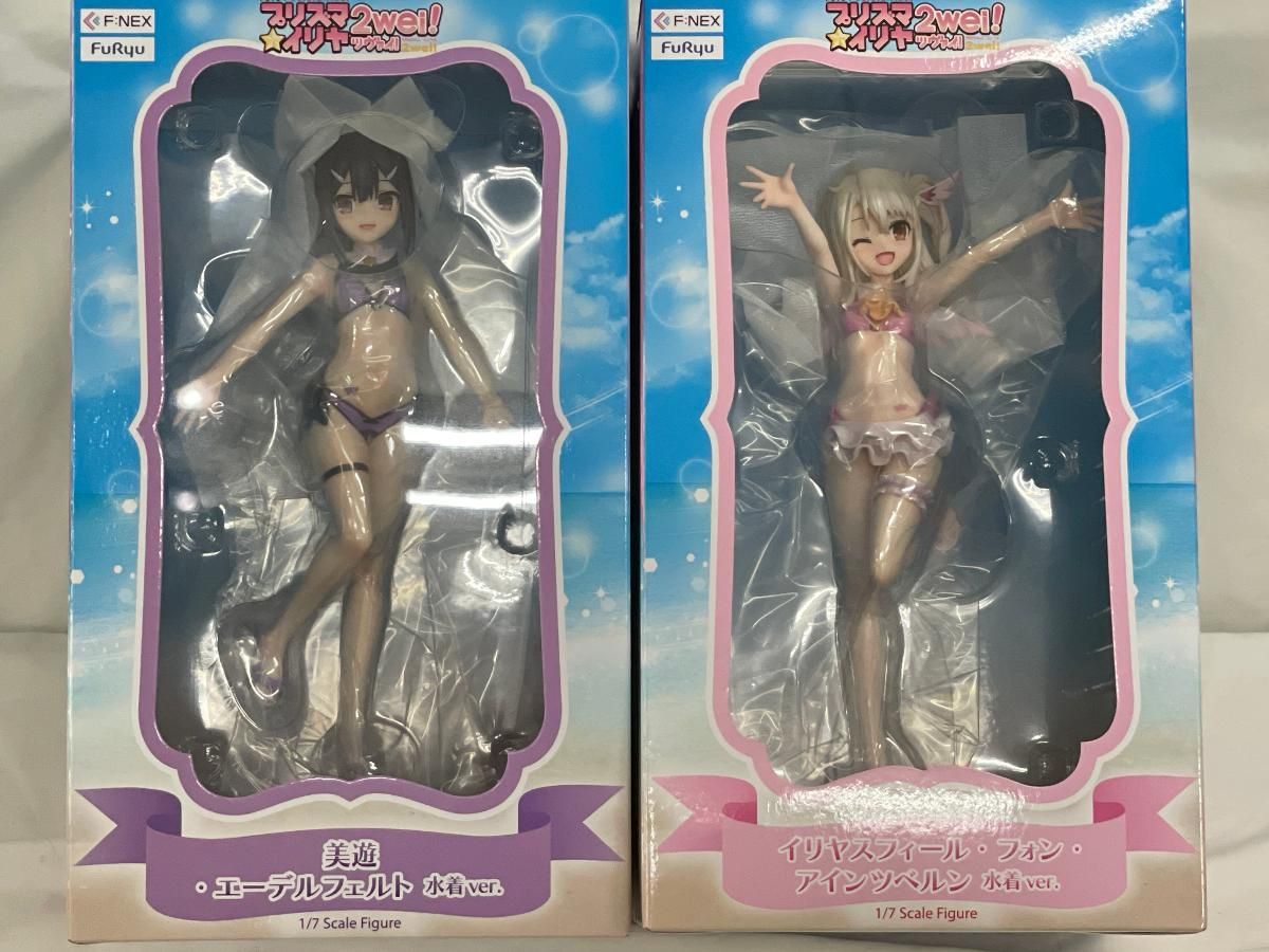 イリヤ&美遊 水着ver. Fate/kaleid liner プリズマ☆イリヤ ツヴァイ! 1/7PVC製FURYU HOBBY MALL限定