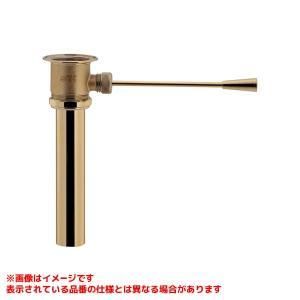 【新品・5営業日で発送】KAKUDAI カクダイ 海外テール管(キック棒操作・32・アンティークゴールド)【286-022-AG】