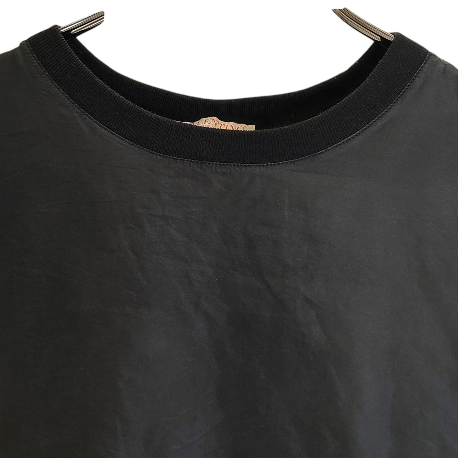 VALENTINO ヴァレンティノ Washed Taffeta Panel T-Shirt ウォッシュド