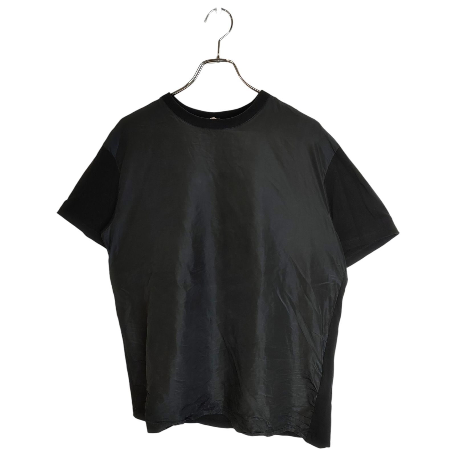 VALENTINO ヴァレンティノ Washed Taffeta Panel T-Shirt ウォッシュド