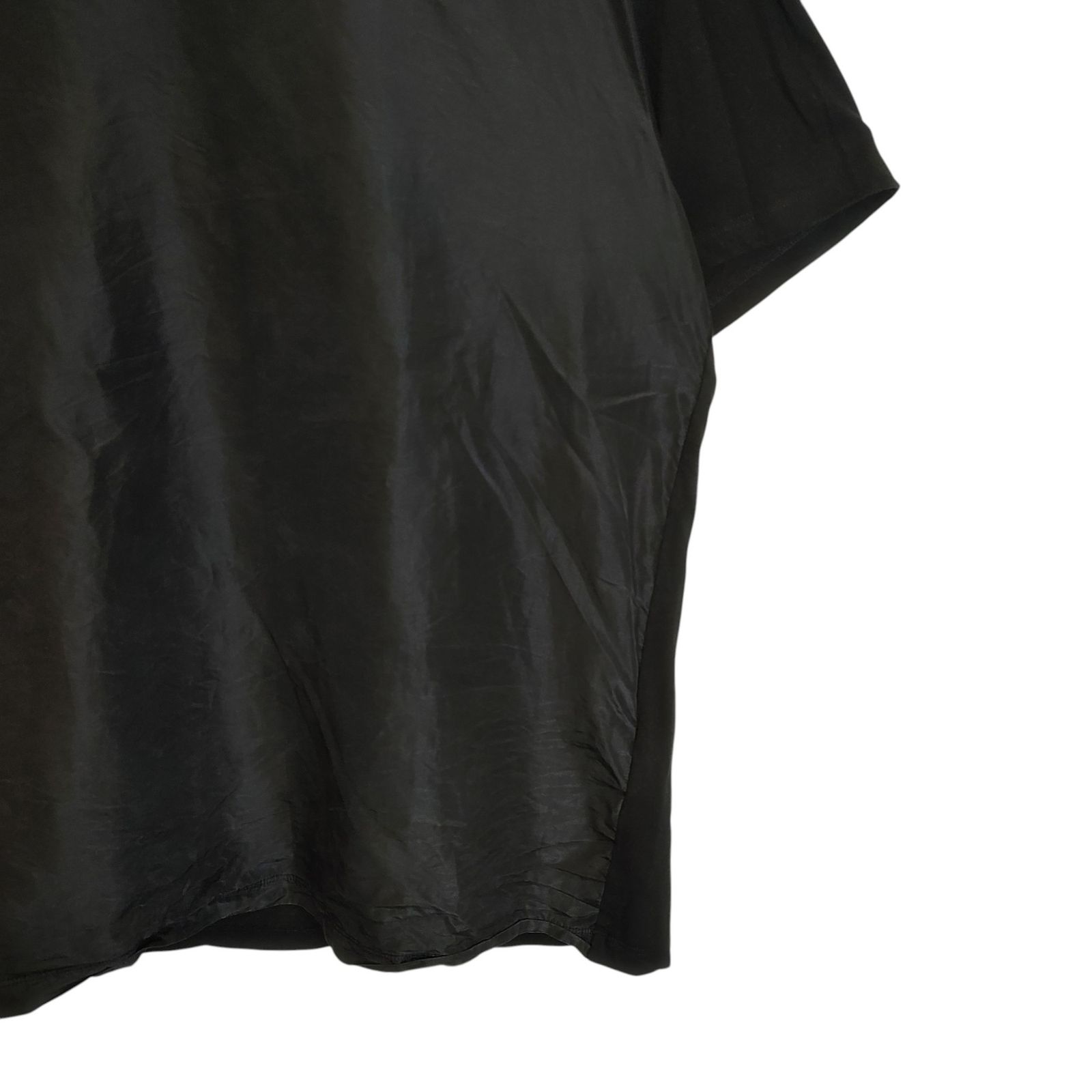 VALENTINO ヴァレンティノ Washed Taffeta Panel T-Shirt ウォッシュド