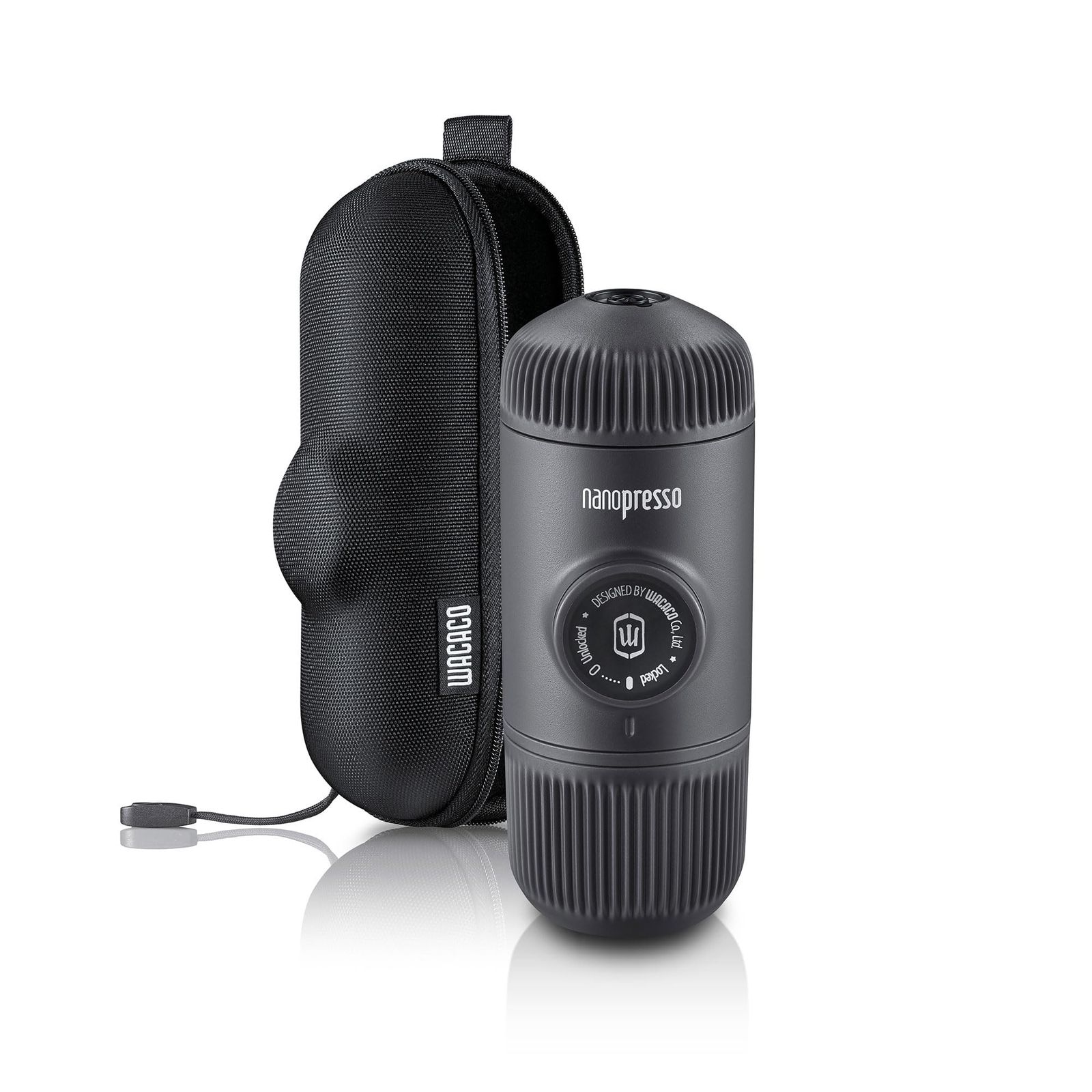 【正規品】WACACO(ワカコ) エスプレッソメーカ携帯用ミニ プレスタイプコーヒーパウダー専用Nanopresso ケース付きma bceecf3c