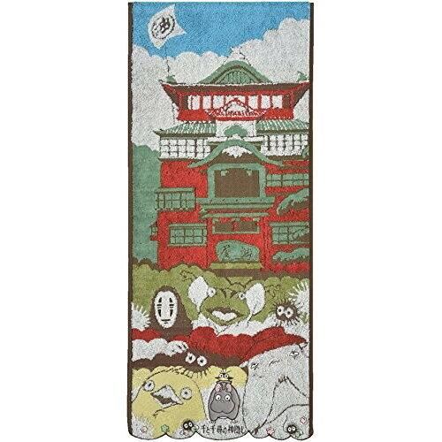 【新品・5営業日で発送】丸眞 千と千尋の神隠し 油屋と神々 フェイスタオル 【入数:10】