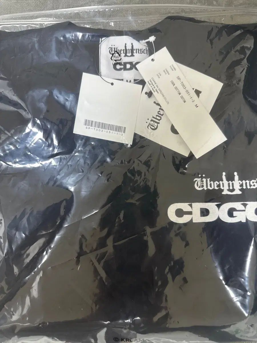 GD x cdg ウィーバーメンシュ CDGDC 半袖Tシャツ 新品
