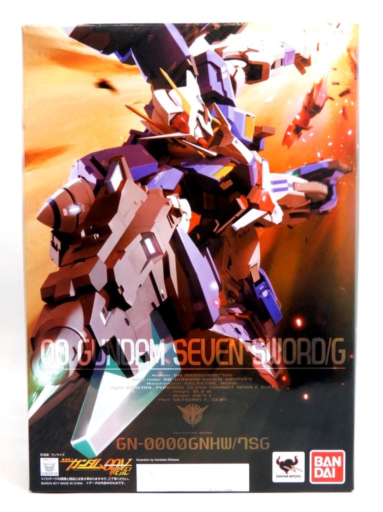 BANDAI METAL BUILD 機動戦士ガンダム00V戦記 ダブルオーガンダム セブンソード/G