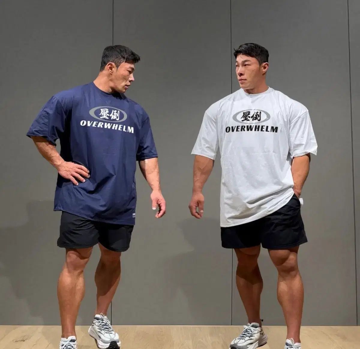 (5 サイズ) 圧倒 半袖 ネイビー (新品)