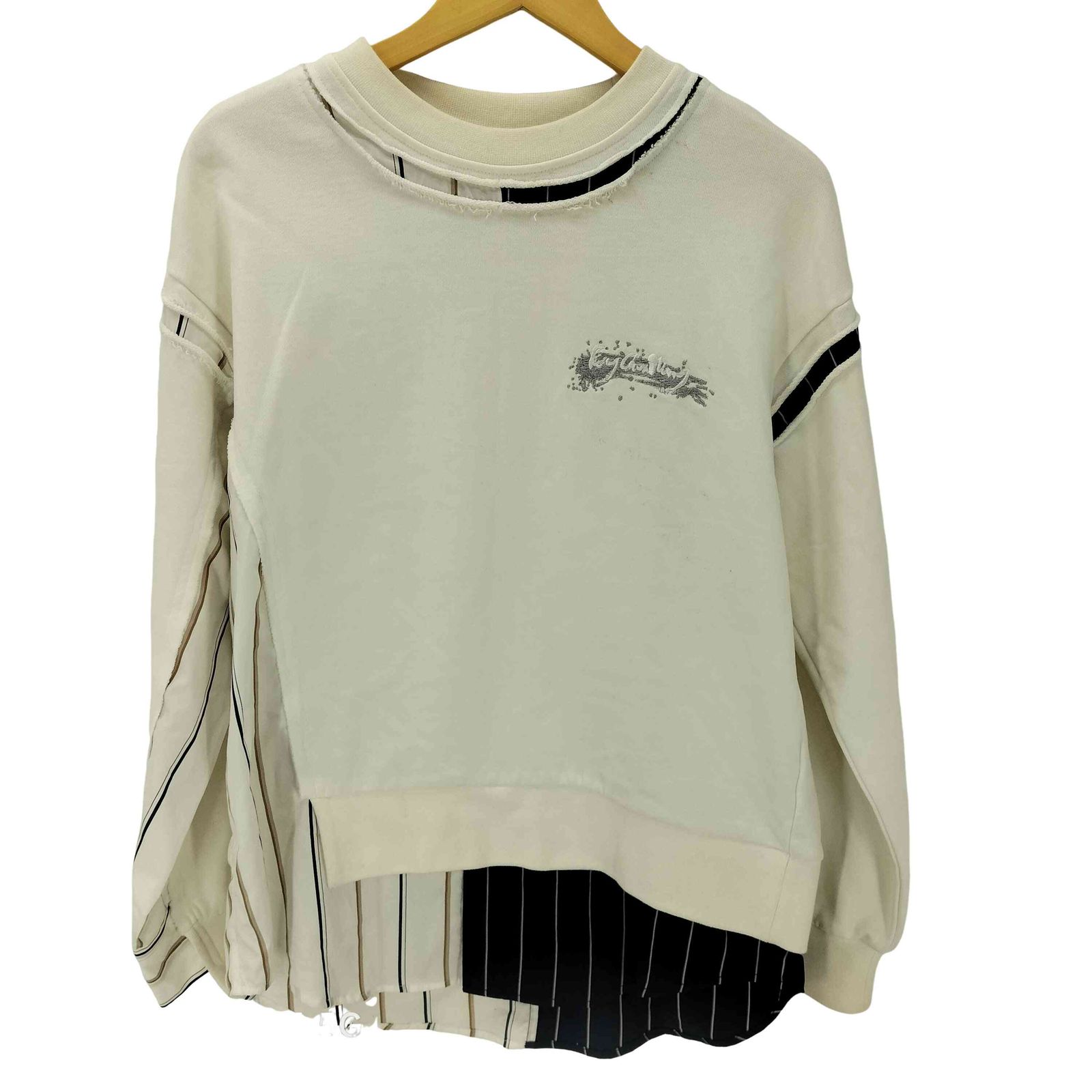 フェンチェンワン Feng Chen Wang 2 IN 1 SWEATSHIRT メンズ XXS