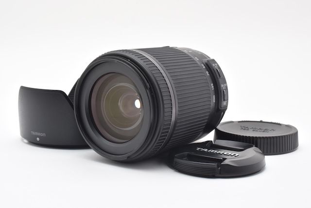 ＜良品＞ TAMRON 高倍率ズームレンズ 18-200mm F3.5-6.3 DiII VC キヤノン用 APS-C専用 B018E