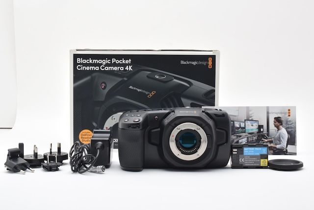 ＜良品＞ブラックマジック　デザイン Blackmagic Design Pocket Cinema Camera 4K