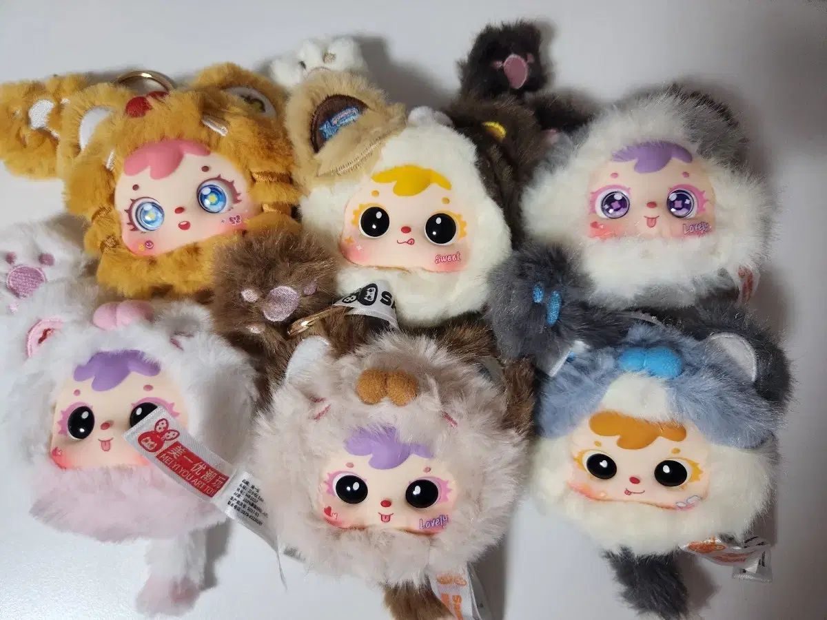 (シークレットハニー含む) サミュエル猫 ニャーニャー キーホルダー フルセット 出品