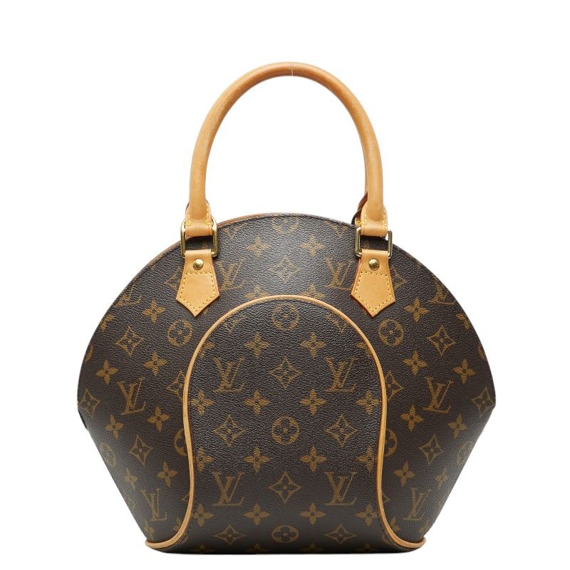 ルイ ヴィトン モノグラム エリプスPM ハンドバッグ M51127 ブラウン PVC レザー レディース LOUIS VUITTON【1-0267305】