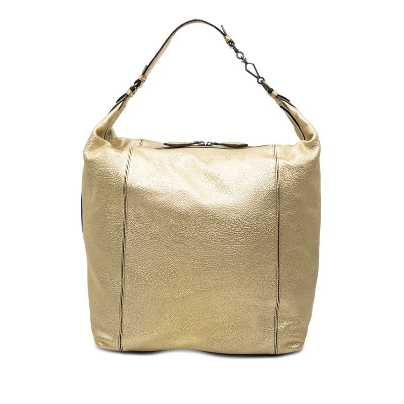 ボッテガヴェネタ ワンショルダーバッグ ゴールド レザー レディース BOTTEGAVENETA【1-0269759】