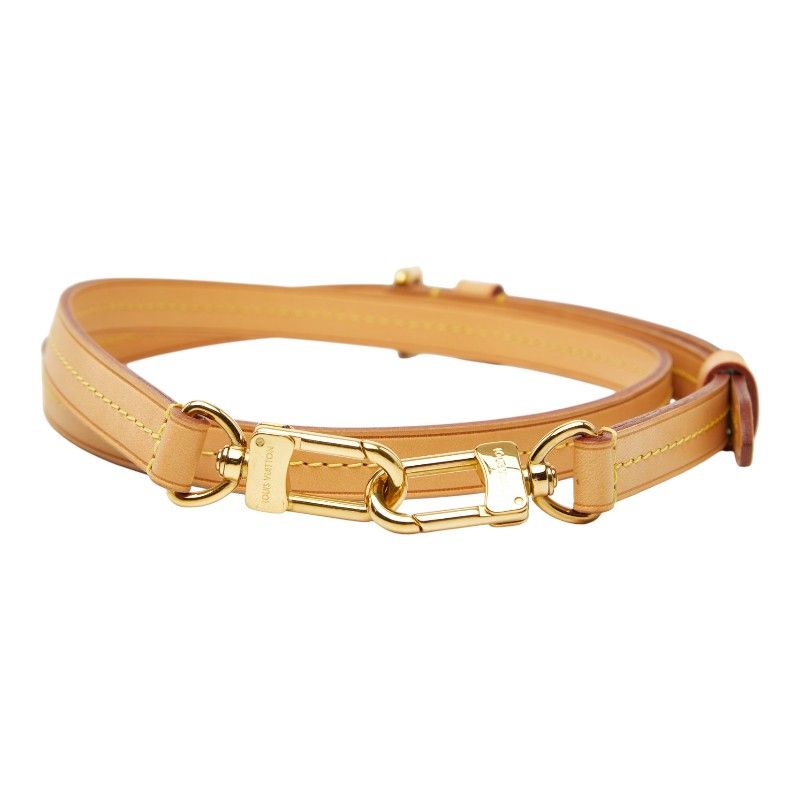 ルイ ヴィトン ショルダーストラップ ベージュ ヌメ革 レディース LOUIS VUITTON【1-0272873】