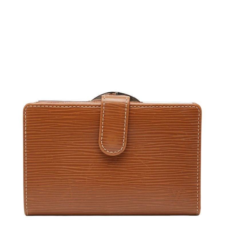 ルイ ヴィトン エピ ヴィエノワ 二つ折り財布 M63271 ケニアブラウン レザー レディース LOUIS VUITTON【1-0273977】