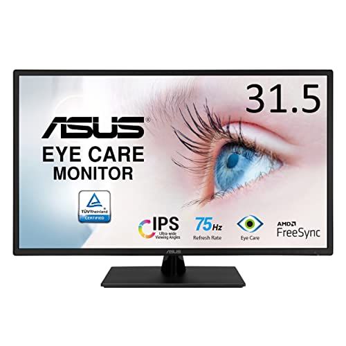 ASUS モニター Eye Care VA329HE-J 31.5インチ / フルHD (1920 x 1080) / IPS / HDMIx2 / 75Hz / ブルーライト軽減/フリッカフリー/VESA対応 / 4年保証 / 国内正規品″ a98e0a78