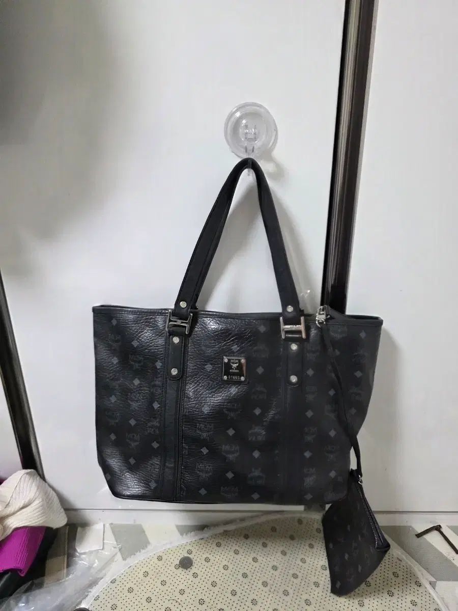 MCM トートバッグ ブラック