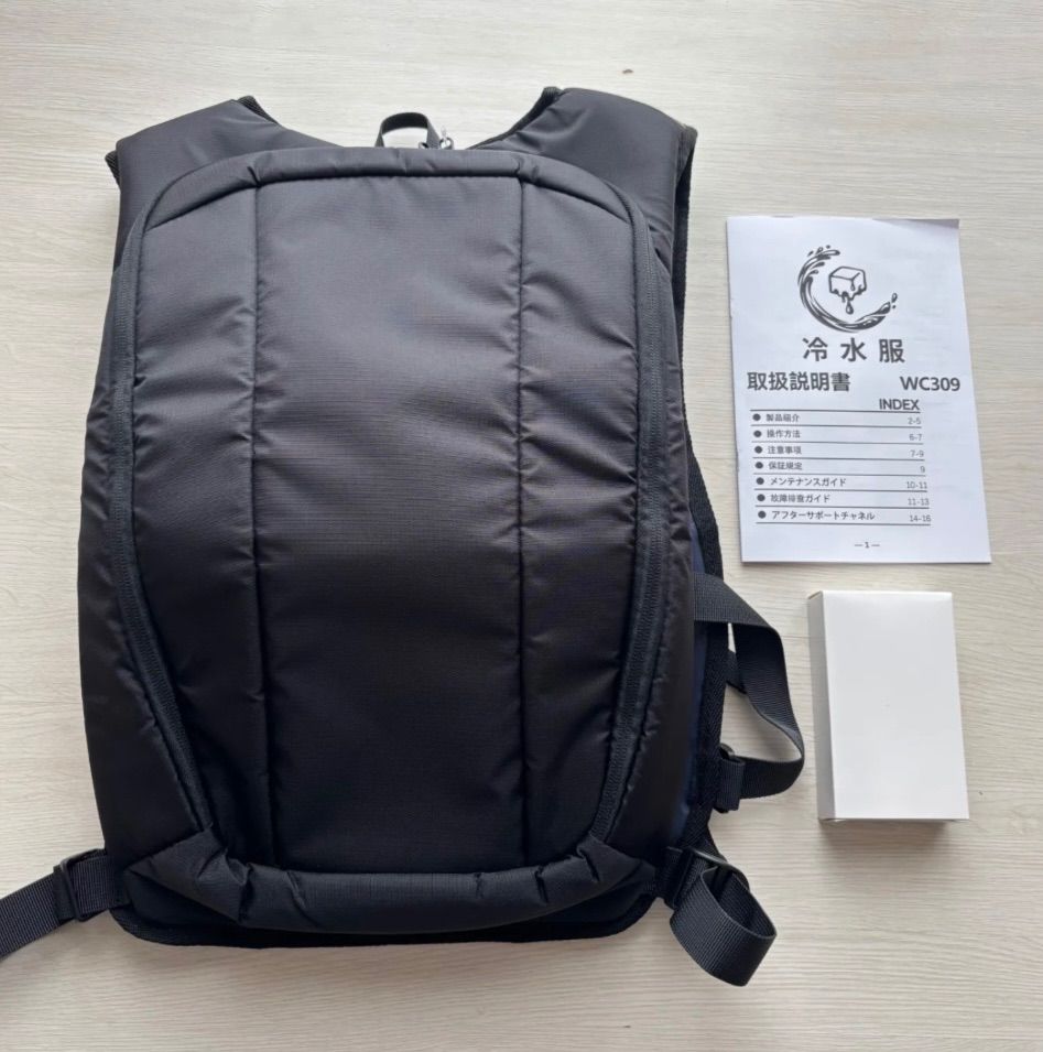 LWXFYY] 水冷服【-20℃冷却效果・36時間運轉】 冷水ベスト 1762cm² 冷却