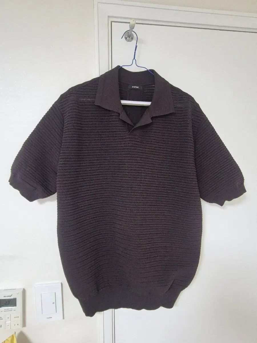 システムオム DARK BROWN 半袖 カラーTシャツ 95