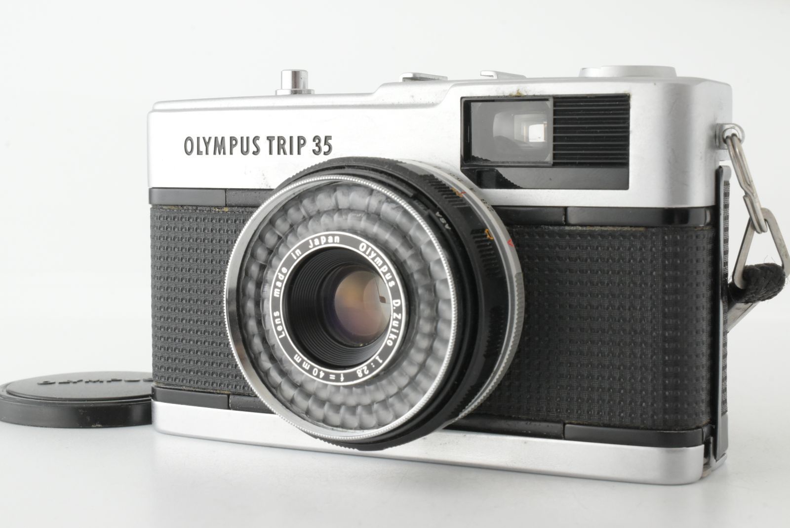 Olympus Trip 35 Point & Shoot 35mm Film Camera オリンパス コンパクトフィルムカメラ シルバー EF-TN-JP2457