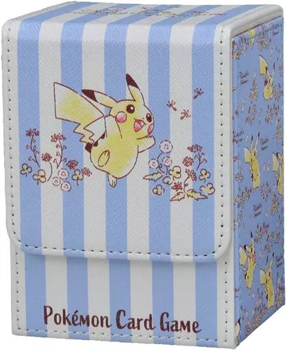 [Used] Supply Pokemon Card Game Flip Deck Case Flowers in Full Bloom Pokemon Center Limited