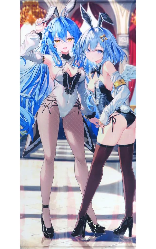 リン⭐︎ユウ バニーラミィ＆かなた等身大タペストリー C107 中古】同人ポスター・タペストリー・カレンダー系 【バーチャル