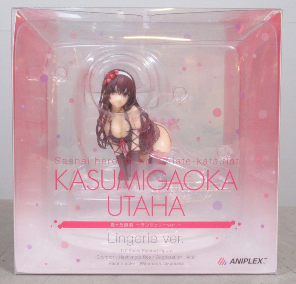 アニプレックス 1/7スケールフィギュア 霞ヶ丘 詩羽 ～ランジェリーver.～