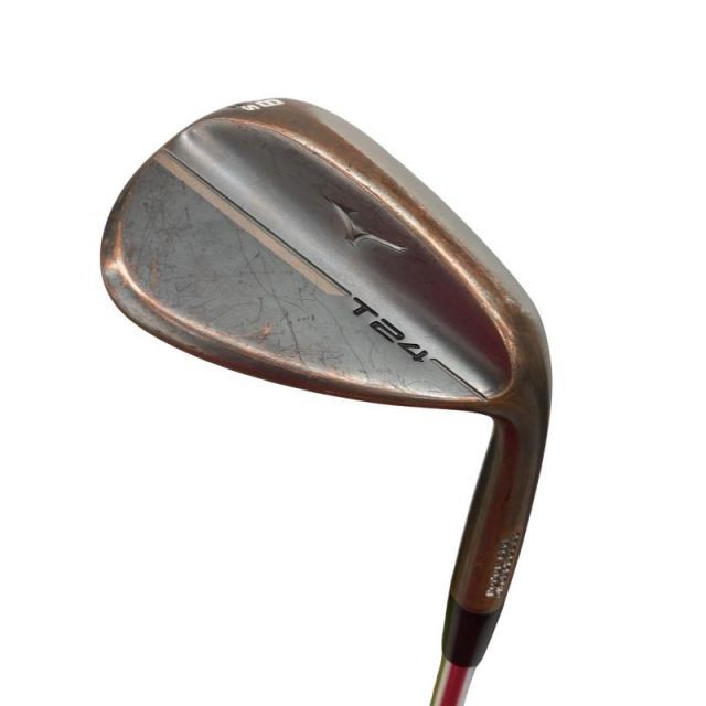 【中古】 ミズノ Mizuno T24(デニムカッパー) 58°/14° S ウェッジ WG Dynamic Gold (フレックスS) メンズ 男性用 右利き 右用 Cランク ゴルフクラブ