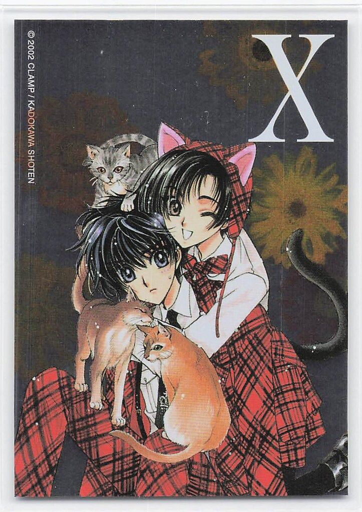 角川書店 TRADING CARD CLAMP X -エックス- スペシャルシルバーカード 75
