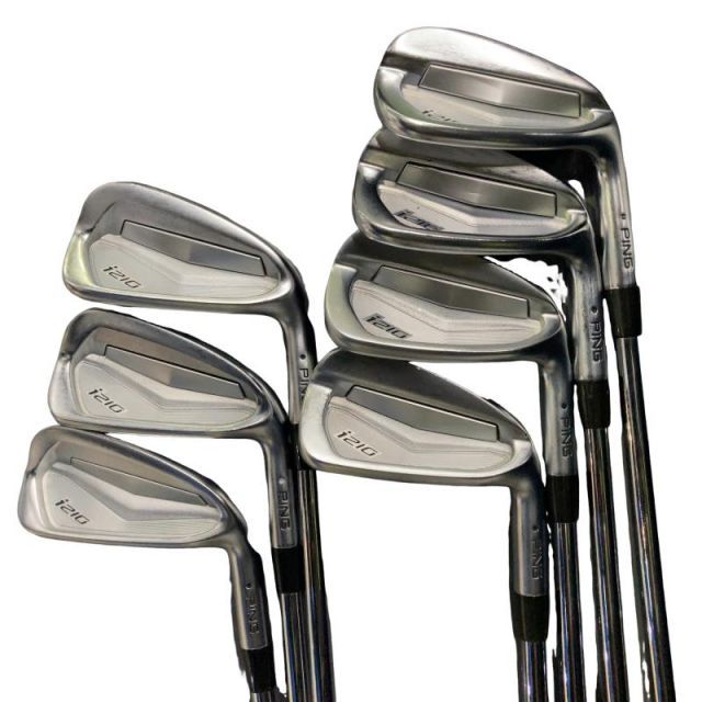 【中古】 ピン i210 8S アイアンセット IR NS PRO MODUS3 TOUR105 (フレックスS) メンズ 男性用 右利き 右用 Cランク ゴルフクラブ