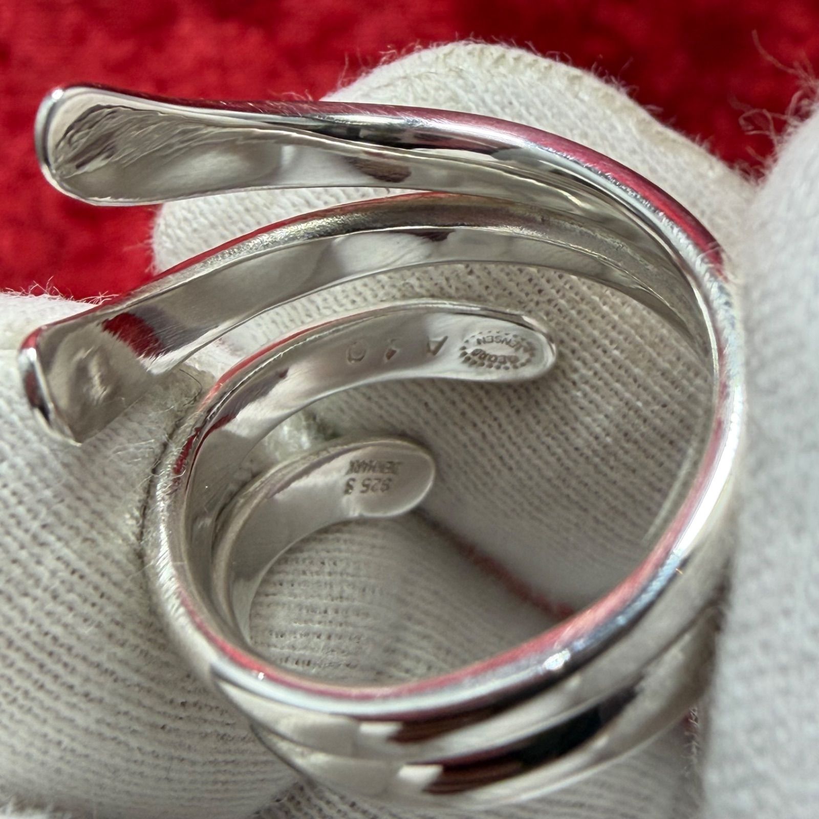 リングサイズ14号 トルネード♯A10 ジョージジェンセン/ GEORG JENSEN