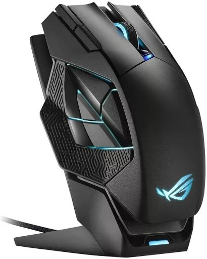 【中古】Windows10ハード 有線/ワイヤレス RGB ゲーミングマウス ROG SPATHA X[P707 ROG SPATHA X]